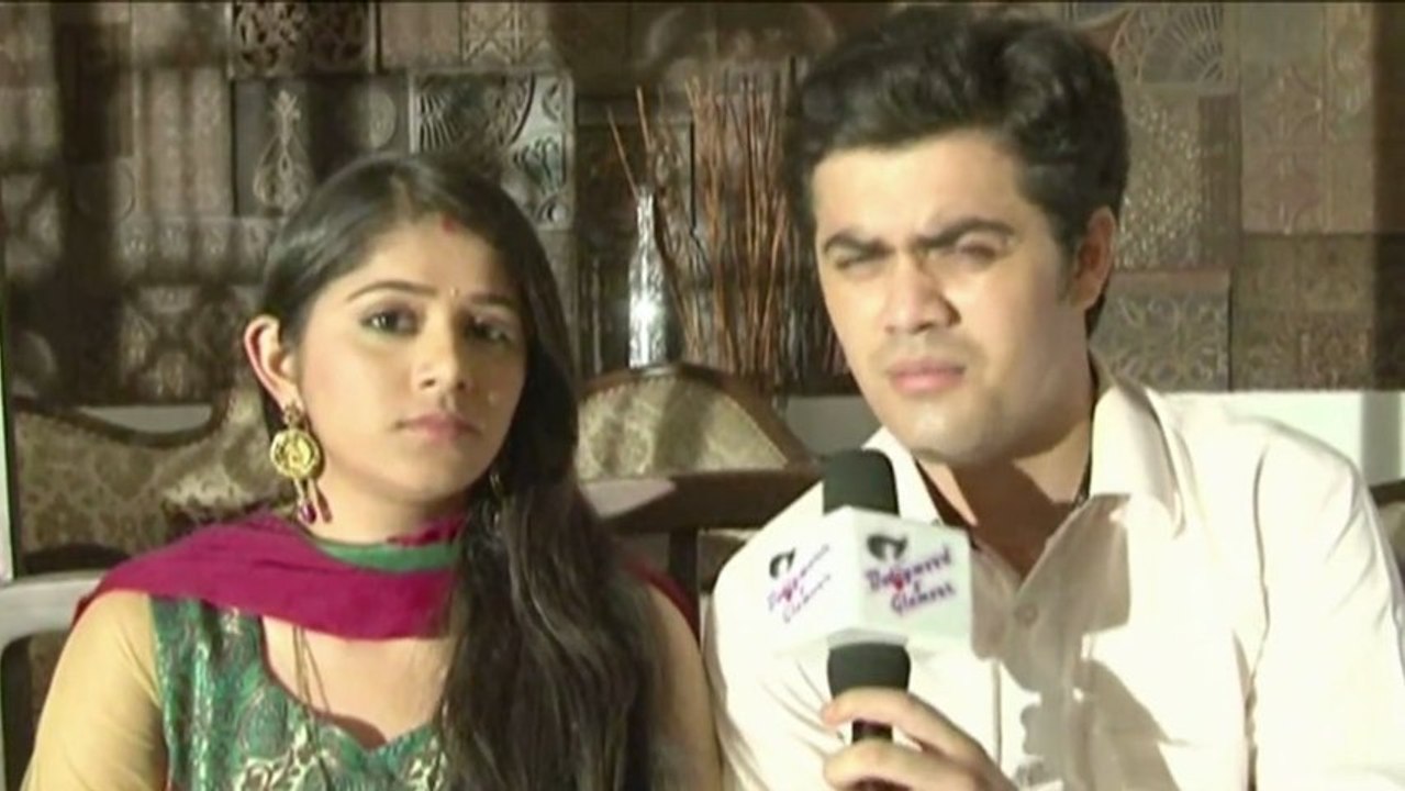 On location of TV Serial ''Amita Ka Amit'' - Amit fights with Amita