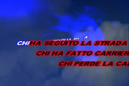 RINO GAETANO - Ma il cielo è sempre più blu RMX - Karaoke