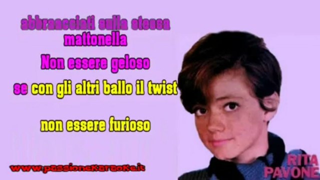 RITA PAVONE - Il ballo del mattone - Karaoke