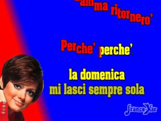 RITA PAVONE - La partita di pallone - Karaoke