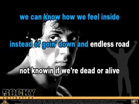 ROBERT TEPPER - No easy way out - Karaoke