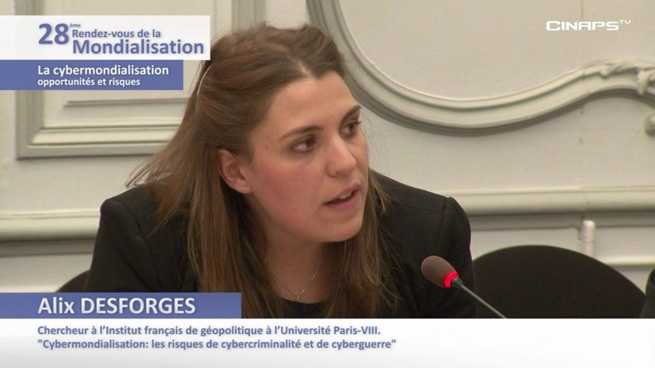 Centre d'Analyse Stratégique - La cybermondialisation - Opportunités et risques - Partie 4-4 - Alix DESFORGES