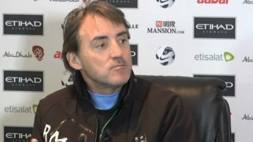 Video Cena City-Pellegrini, Mancini: \