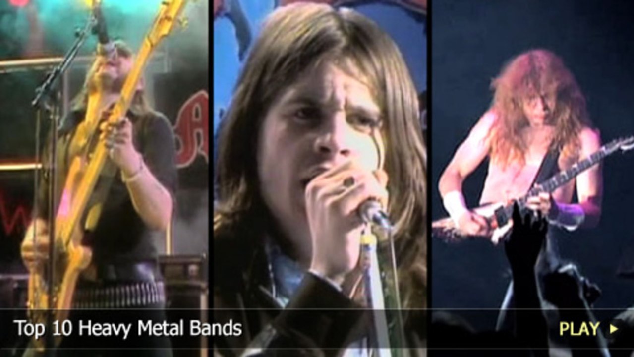 Top 10 Heavy Metal Bands video Dailymotion