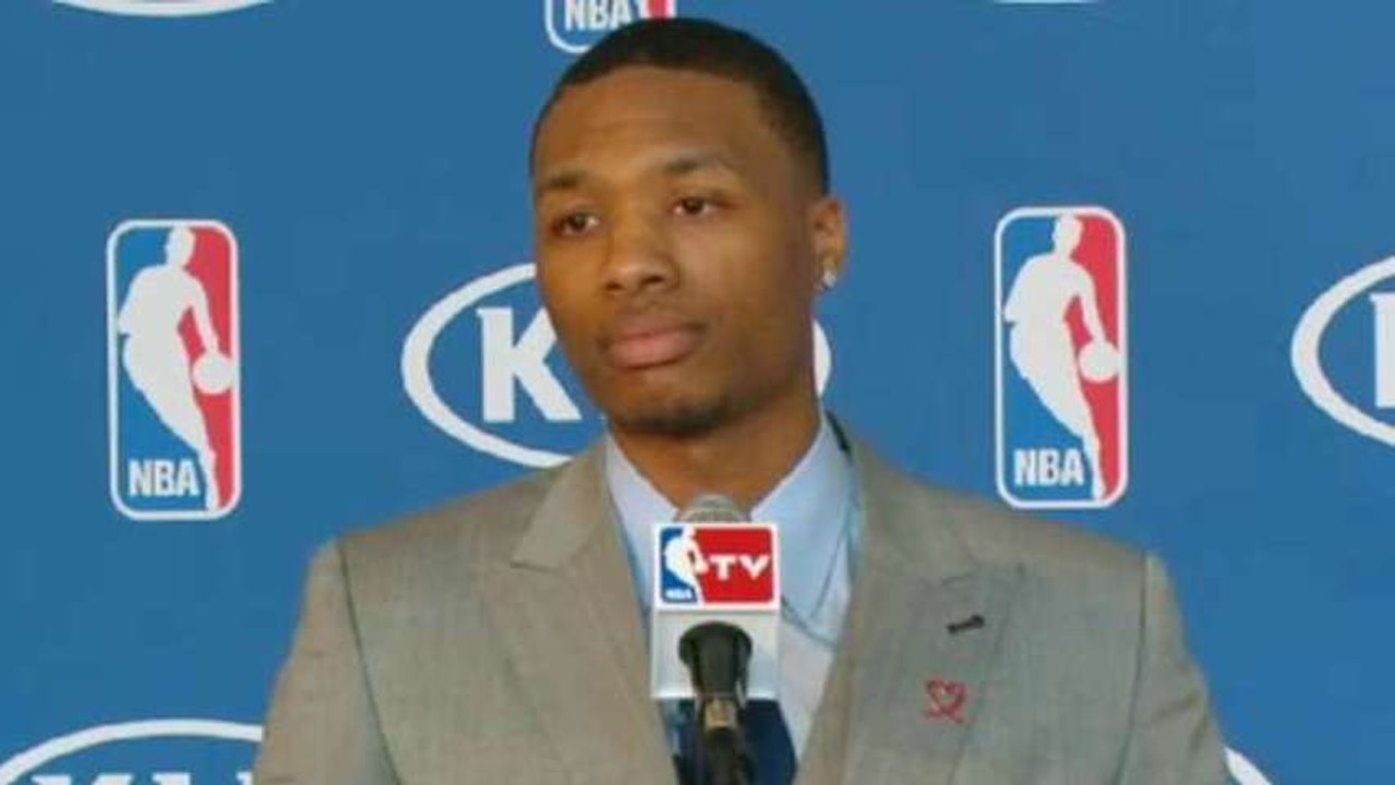 Damian Lillard Named Rookie of the Year