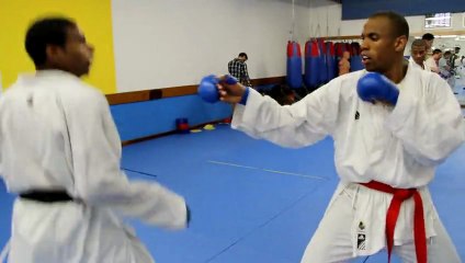 Ch. Europe Karaté 2013 - Entraînement Equipe de France à Montpellier