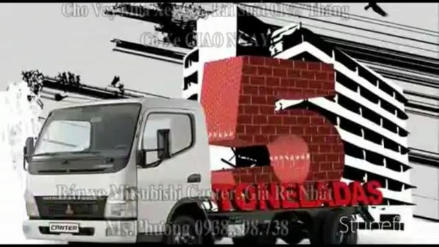 Mitsubishi Fuso Canter giá tốt, khuyến mãi nhiều, có xe giao ngay (0938 598 738)