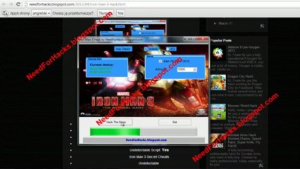Iron man 3 Hack [iOS][Android] Full Worked