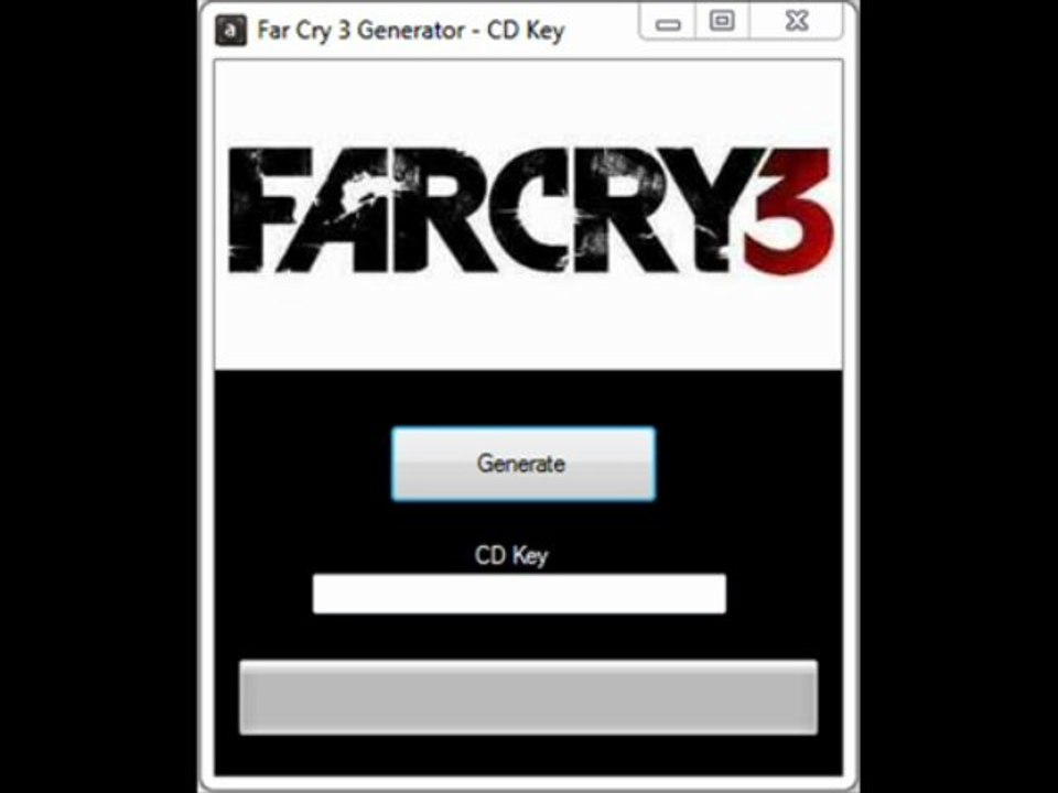 FAR CRY 3 - CD Key Generator + Steam