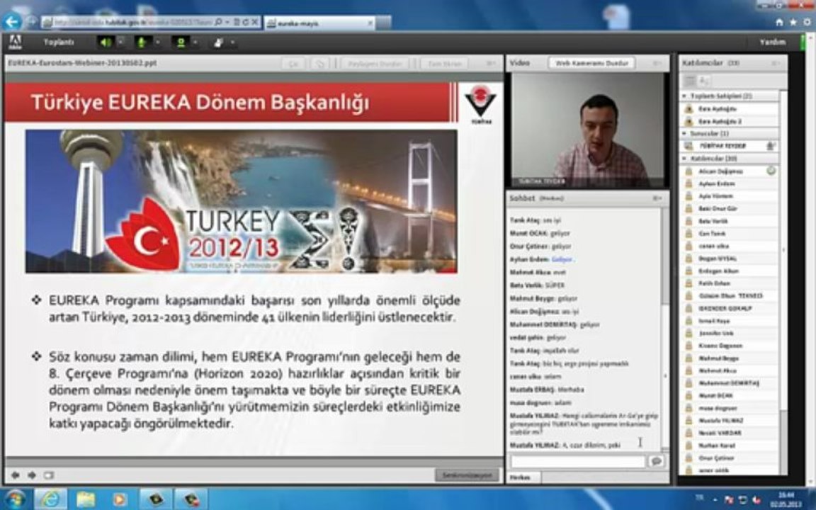 Eureka-Mayıs Webineri