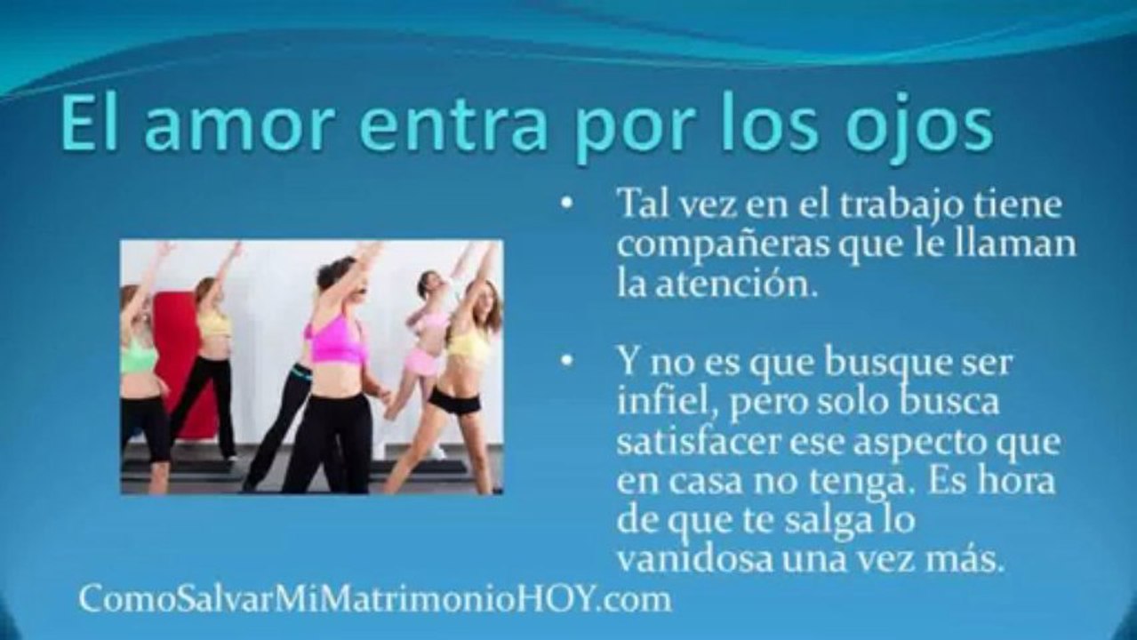Como reconquistar a mi esposo