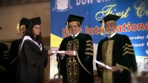First batch of DIMC graduates awarded degrees by Governor cum Chancellor of Universities of Sindh
