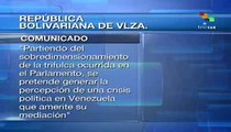 Venezuela rechaza declaraciones de Insulza