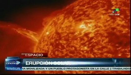 Nasa: imágenes de la explosión solar más grande del año