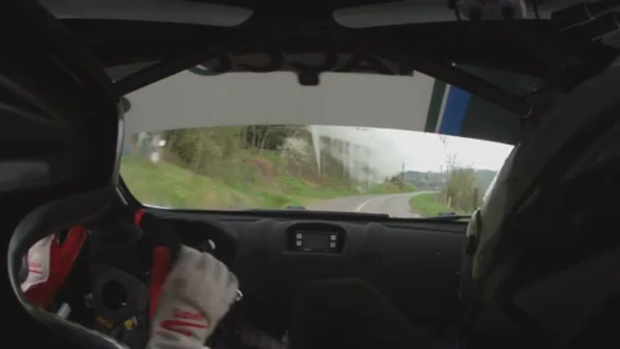 ludo rallye lyon charbonnières 2013 ( caméra embarquée )