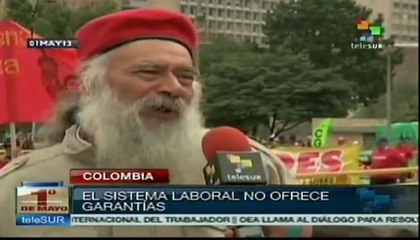 Colombia: Marcha del Primero de Mayo termina en disturbios