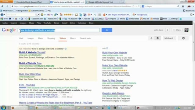 How To Build A WordPress Website From Scratch Part 3 - Keywords 3