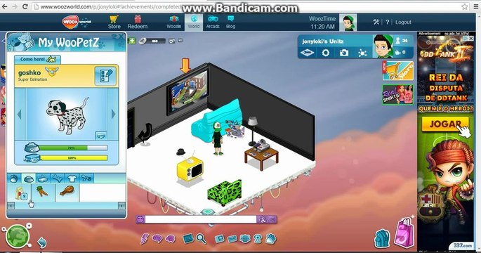 Моят герой в WoozWorld