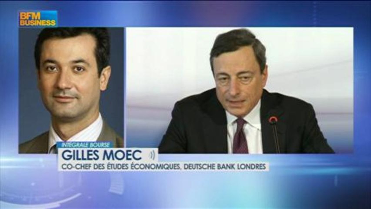 BCE: Décryptage de la conférence de Mario Draghi: Gilles Moec dans Intégrale Bourse - 2 mai