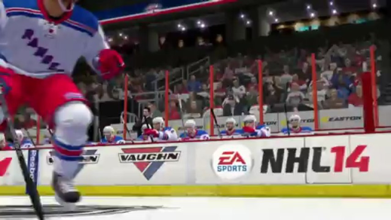 NHL 14 - Collision Physics Gameplay Trailer