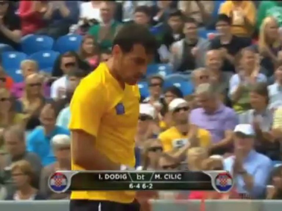 München: Packendes Kroaten-Duell zwischen Cilic und Dodig