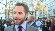 Chris Pine at Star Trek into Darkness premiere