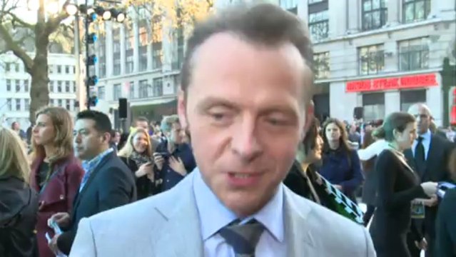 Simon Pegg at Star Trek Into Darkness premiere