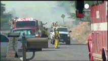 USA: incendi in California, 1.200 ettari in fumo vicino...