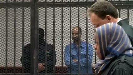 Hijo de Gadafi frente a tribunal