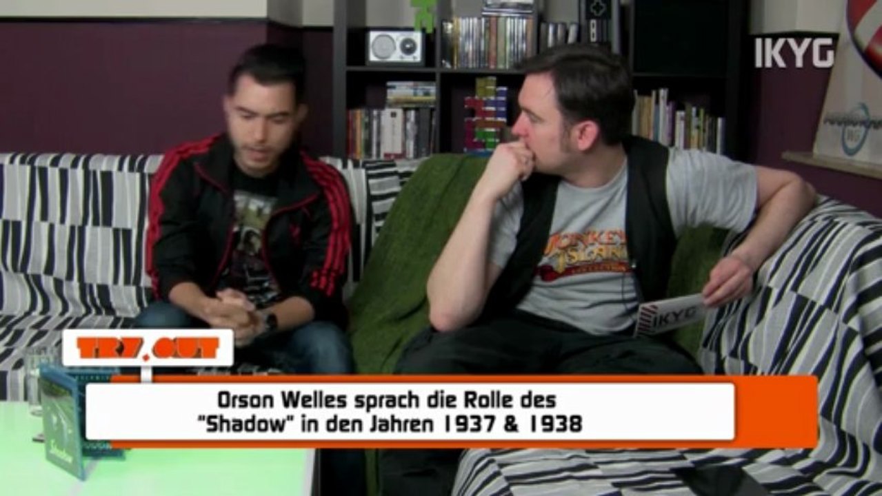 TRY.OUT - SCREEN mit 'Shadow und der Fluch des Khan'