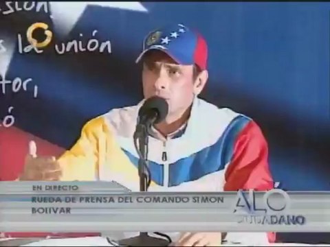 Capriles: Hemos hecho una impugnación total del proceso electoral, no parcial