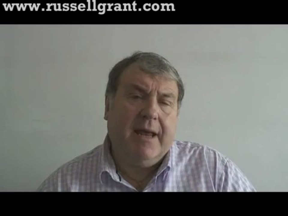 Russell Grant Video Horoscope Capricorn May Friday 3rd 2013 www.russellgrant.com