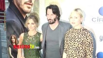 Keanu Reeves, Bojana Novakovic and Adelaide Clemens 