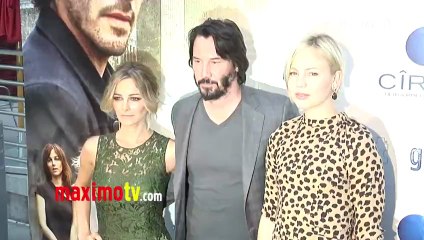 Keanu Reeves, Bojana Novakovic and Adelaide Clemens "Generation Um..." LA Premiere