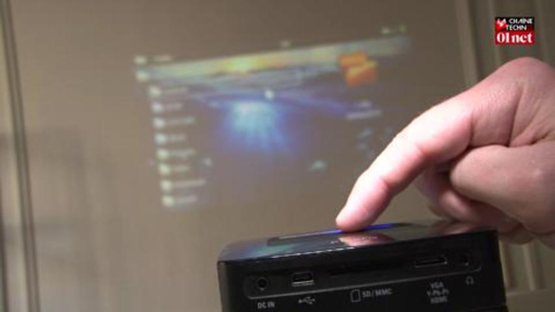 PicoPix 3610 : Un Pico projecteur Wifi sous Android ! - Vidéo Dailymotion