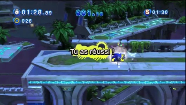 Sonic Generations - Sky Sanctuary Acte 1 - Défi 3 : Paradis célèste