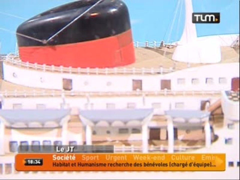 Expo: les grands paquebots transatlantiques