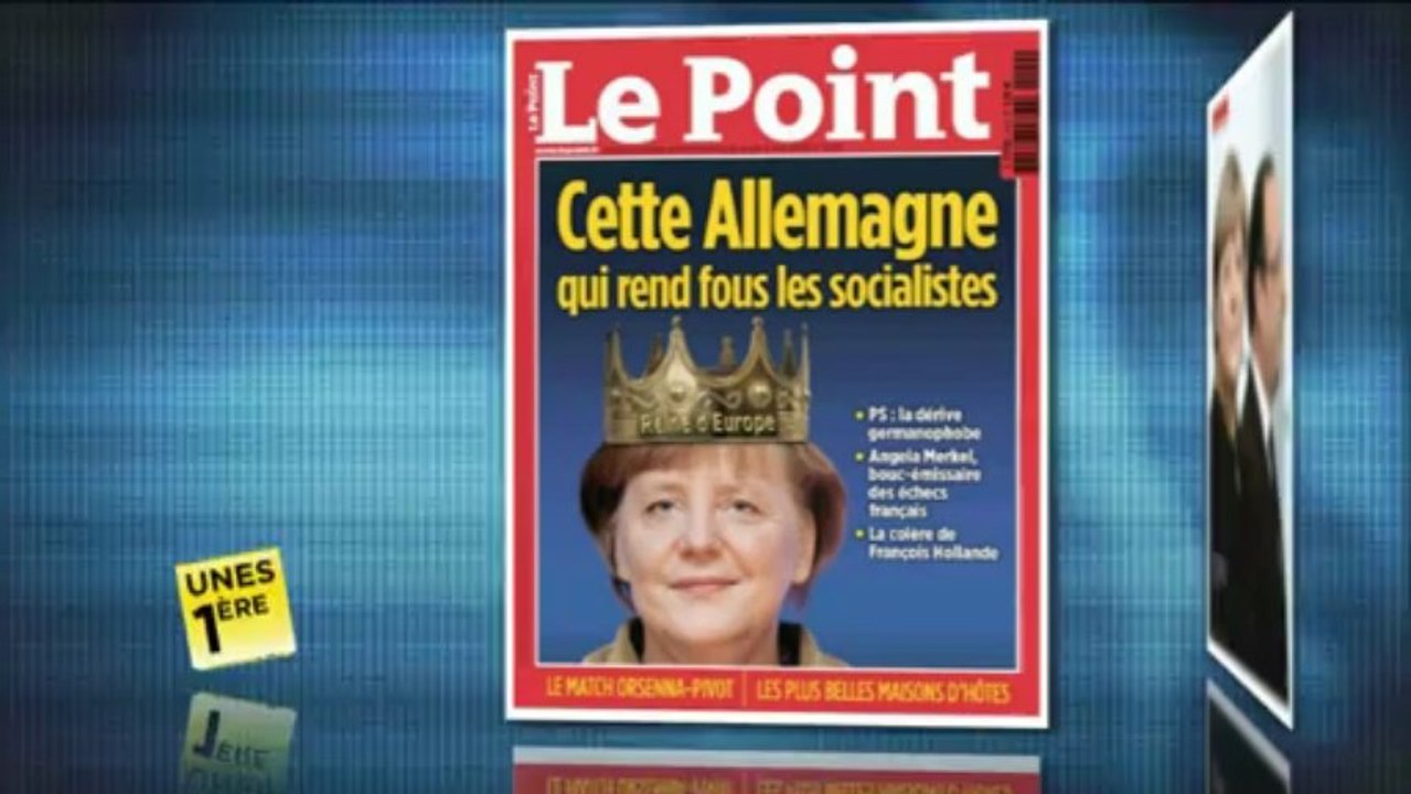 Revue de presse Unes 1ère - Vendredi 3 mai 2013