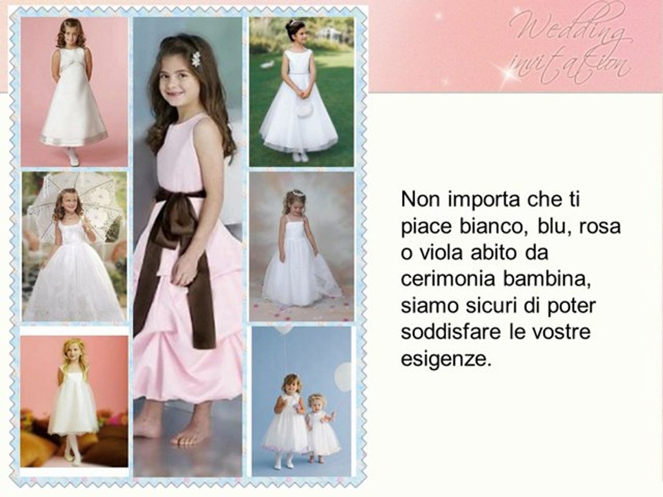 Abiti da Cerimonia Bambina