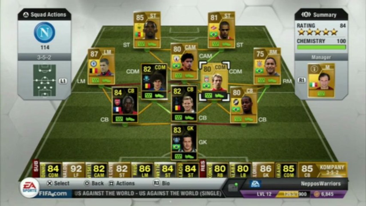 FIFA 13 Ultimate Team SQUAD BUILDER - Ultimate FIFA Episode 25 - AC Milan v Barcelona