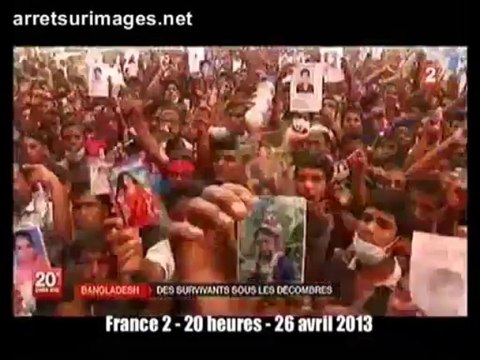 Extrait Arrêt sur images - Bangladesh : la mode qui tue