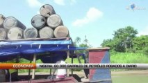 Nigeria: 60 000 barriles de petróleo robados a diario