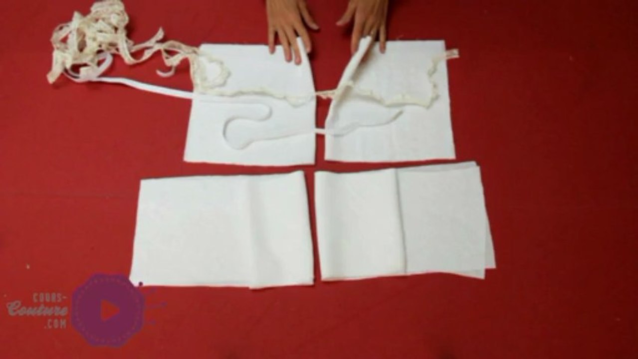 Cours de couture - Apprendre à coudre une jupe à volant pour fillette - Tuto de couture