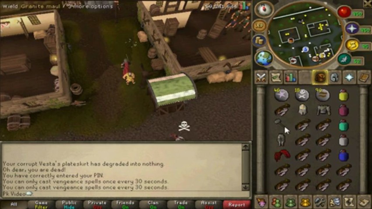 Runescape: Chris Archie's Pk Commentary - Claws to Jamal!