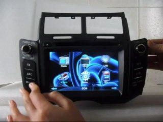 Tải video: Auto DVD Navigation TV Bluetooth fit for toyota Yaris