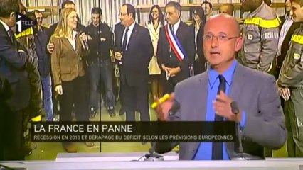 La France en récession fin 2013