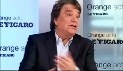 Tapie : "Je redoute plus Mélenchon que Marine Le Pen"