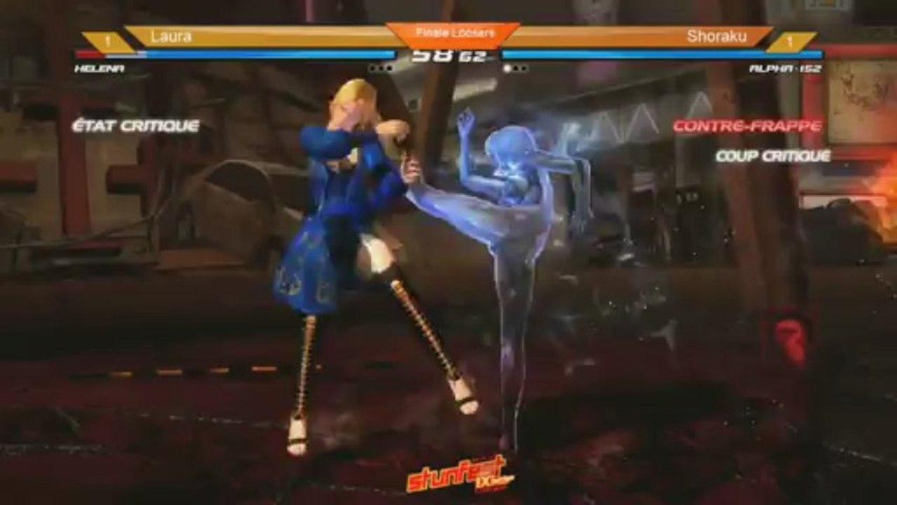 Stunfest2013_DOA5_Finale Losers_ Laura vs Shoraku