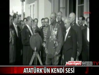İŞTE ATATÜRK'ÜN GERÇEK SESİ -