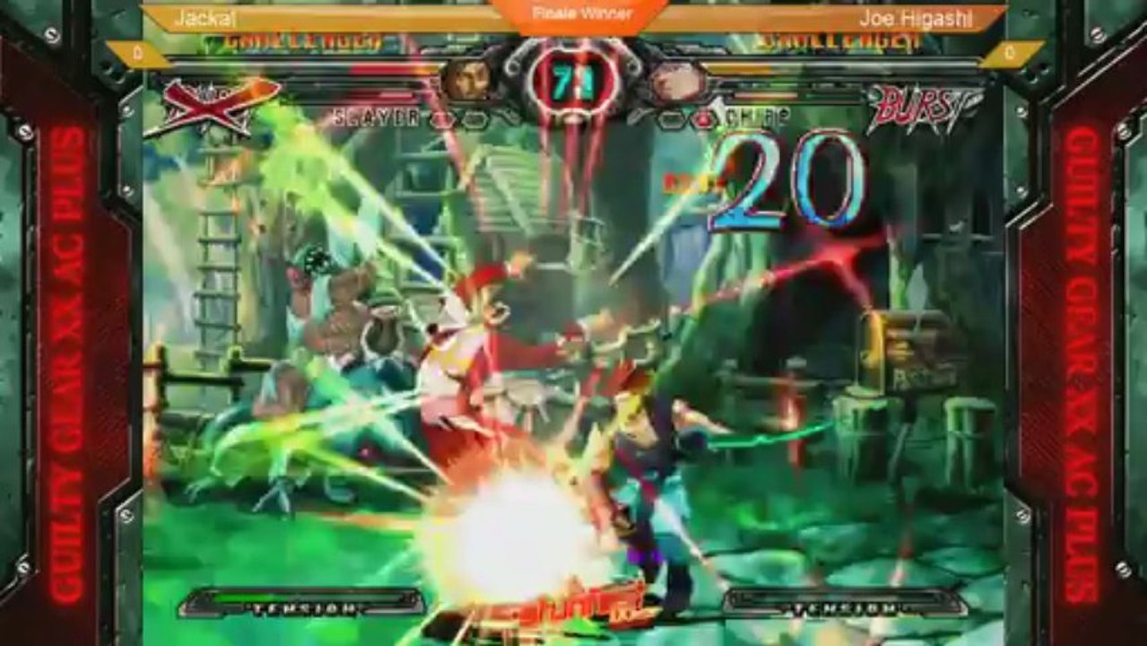 Stunfest2013_Guilty Gear XXACp_Finale Losers_ Jackal vs JoeHigashi